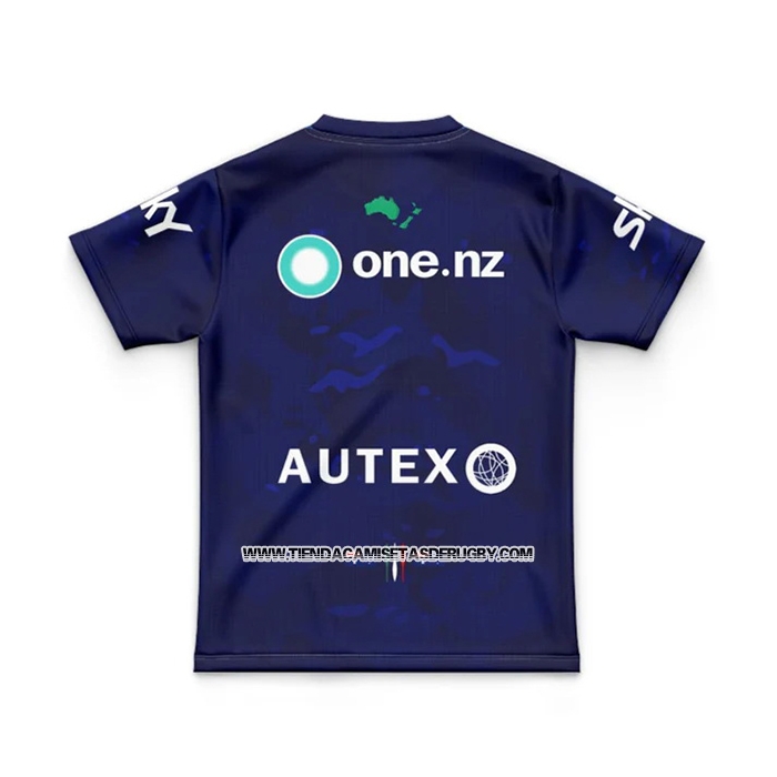 Camiseta Ninos Nueva Zelandia Warriors Rugby 2024 ANZAC